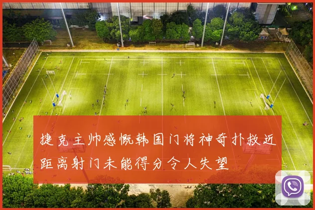 捷克主帅感慨韩国门将神奇扑救近距离射门未能得分令人失望